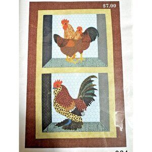 Quilt Pattern County Fair Chickens Color Me Patterns 324 by Shirley Stevenson